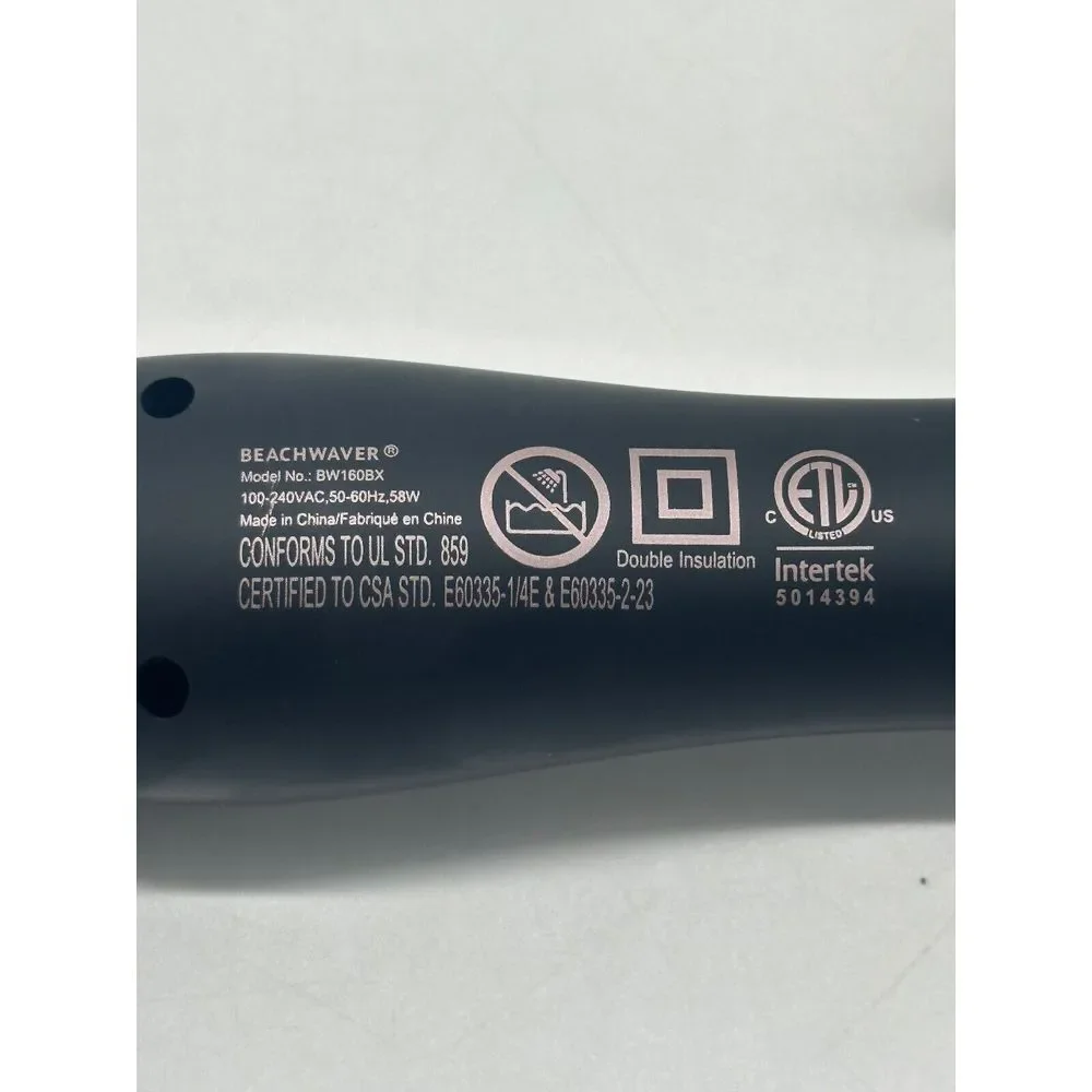 Beachwaver B1 Ceramic Rotating Curling‎ Iron Midnight Rose - BW160BX